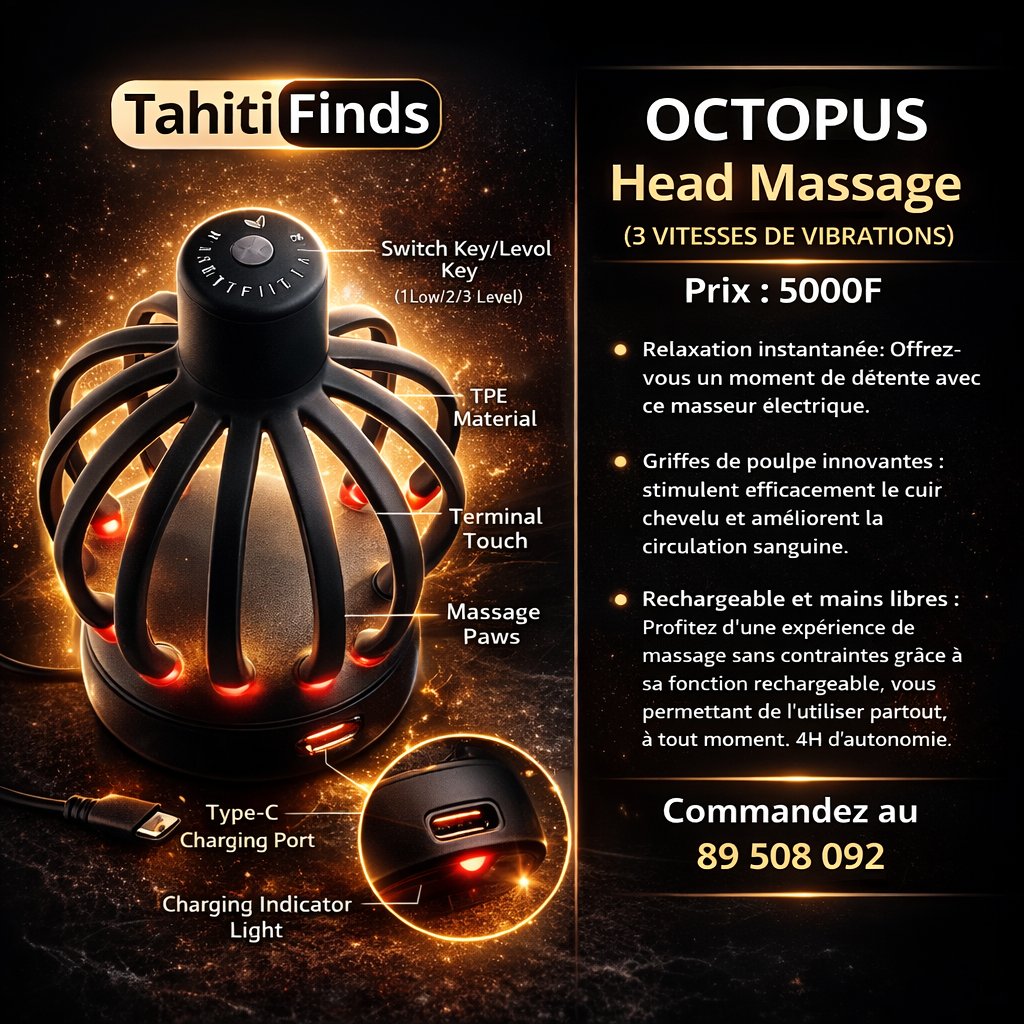 Octopus Head Massage