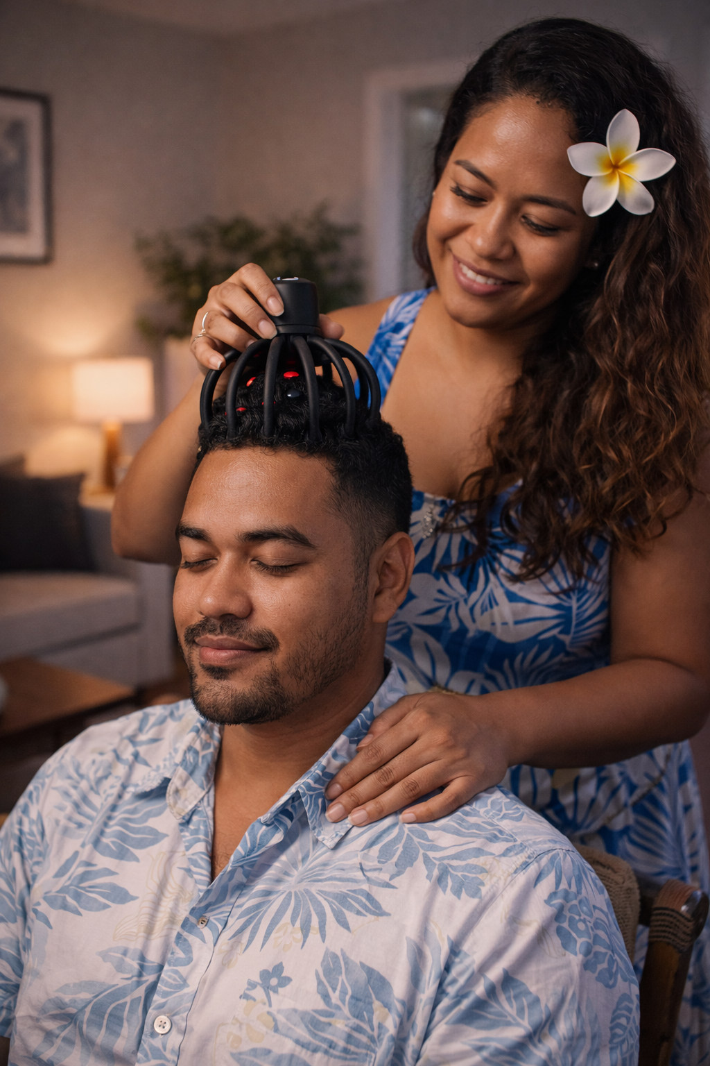 Octopus Head Massage