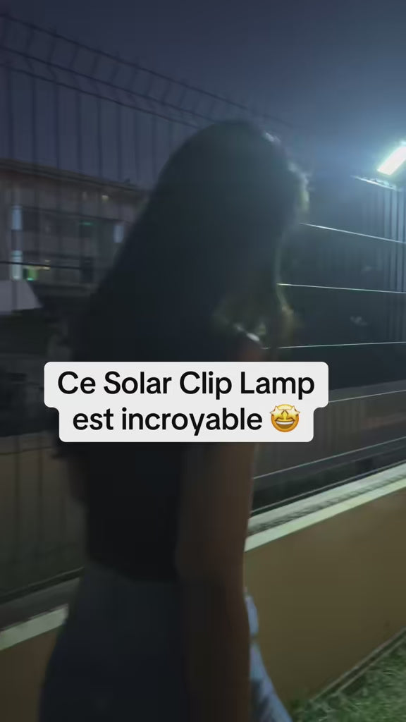 Solar Clip Lamp